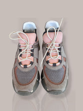 Salvatore Ferragamo Grey and pink sneakers 6